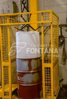fusti con interno in politene
